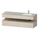 Duravit Ensemble meuble vasque encastré Qatego 160x50x60 cm, Kon-WTU, B, B r, E na/tau m-1