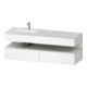 Duravit Ensemble meuble vasque encastré Qatego 160x50x60 cm, Kon-WTU, blanc mat-1