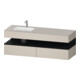 Duravit Ensemble meuble vasque encastré Qatego 160x50x60cm, Kon-WTU, B, B l, E sw/tau m-1
