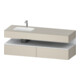 Duravit Ensemble meuble vasque encastré Qatego 160x50x60cm, Kon-WTU, B, B l, w m/ta m-1