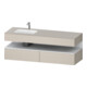 Duravit Ensemble meuble vasque encastré Qatego 160x50x60cm, Kon-WTU, B, B l, w m/tau ma-1