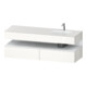 Duravit Ensemble meuble vasque encastré Qatego 160x50x60cm, Kon-WTU, B, B r, blanc mat/blanc brillant-1