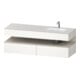 Duravit Ensemble meuble vasque encastré Qatego 160x50x60cm, Kon-WTU, B r, T m/blanc mat-1