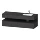 Duravit Ensemble meuble vasque encastré Qatego 160x50x60cm, Kon-WTU, gris m/Gr m-1