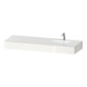 Duravit Ensemble meuble vasque encastré Qatego 160x55x17cm, avec K, 1 AS, avec Ü, B r, blanc brillant-1