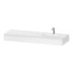 Duravit Ensemble meuble vasque encastré Qatego 160x55x17cm, avec K, 1 tiroir, avec miroir, blanc mat-1