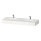 Duravit Ensemble meuble vasque encastrée Qatego 160x55x17cm, blanc brillant-1