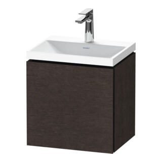 Duravit Ensemble Meubles L-Cube 45x35x48 cm, 1 porte, à droite, avec poignée, finition mate