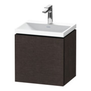 Duravit Ensemble Meubles L-Cube 45x35x48 cm, 1 porte, à droite, avec poignée, finition mate