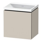 Duravit Ensemble Meubles L-Cube 45x35x48 cm, 1 porte, à droite, Taupe mat