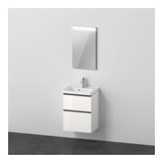 Duravit Ensemble mobilier D-Neo 50x40cm, WT, WTU, 1SBK, SP, blanc brillant