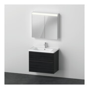 Duravit Ensemble mobilier D-Neo 800 mm, chêne noir