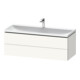 Duravit Ensemble mobilier L-Cube 120x48x48 cm, avec HL, blanc mat, 2 tiroirs-1