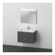 Duravit Ensemble mobilier XBase 83x49 cm, WT, WTU 2 tiroirs, sp., graph ma-1
