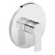Duravit Ensemble prêt à poser mitigeur douche encastré D-Code céramique, rond, 24,5 l, chrome-1