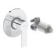 Duravit Ensemble prêt à poser Mitigeur douche encastré D-Code céramique, rond, 27 l, chrome-1
