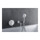 Duravit Entrée de baignoire Circle Saillie 200 mm, chrome-5
