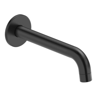 Duravit Entrée de baignoire No. 1 Sortie 198mm, DN 15, ros. rond, noir mat