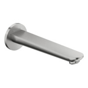 Duravit Entrée de baignoire Wave Profondeur 202 mm, acier inoxydable brossé-1