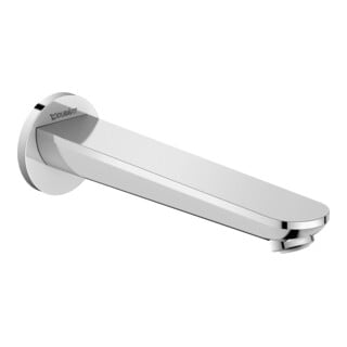 Duravit Entrée de baignoire Wave Saillie 202 mm, chrome