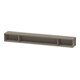 Duravit Étagère L-Cube 100x14 cm, flanc gris brillant, 3 compartiments, horizontal-1
