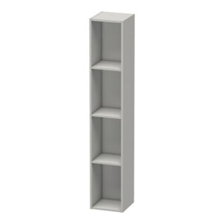 Duravit Étagère L-Cube 18x18x100 cm, 4 compartiments, vert béton mat