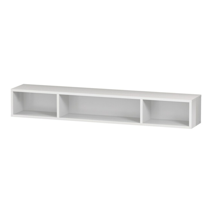 Duravit Étagère L-Cube 80x14 cm, blanc œuf, 3 compartiments, horizontal