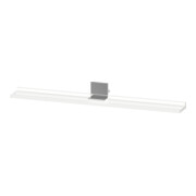 Duravit Étagère miroir Sivida 105x65x3,6 cm, blanc brillant, montée, chrome