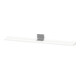 Duravit Étagère miroir Sivida 105x65x3,6 cm, blanc mat, montée, chrome-1
