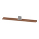 Duravit Étagère Miroir Sivida 105x65x3,6 cm, Noyer Naturel, montée, chrome-1
