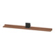 Duravit Étagère miroir Sivida 105x65x3,6 cm, noyer naturel, montée, noir-1