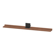 Duravit Étagère miroir Sivida 105x65x3,6 cm, noyer naturel, montée, noir