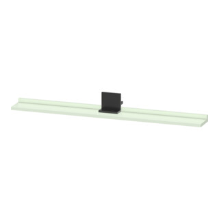 Duravit Étagère miroir Sivida 105x65x3,6 cm, vert mat, montage, blanc