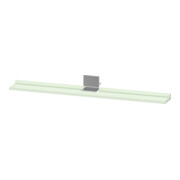 Duravit Étagère miroir Sivida 105x65x3,6 cm, vert mat, montée, chrome
