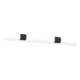 Duravit Étagère Miroir Sivida 125x65x3,6mm, blanc brillant, montage, noir-1