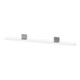Duravit Étagère miroir Sivida 133x65x3,6 mm, blanc hgl, montée, chrome-1