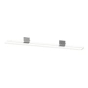 Duravit Étagère miroir Sivida 133x65x3,6 mm, blanc mat, montée, chrome