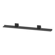 Duravit Étagère miroir Sivida 133x65x3,6mm, graph ma, mont., noir