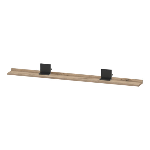 Duravit Étagère Miroir Sivida 133x65x3,6mm, Oeuf Marbre, mont., noir