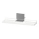 Duravit Étagère miroir Sivida 45x65x3,6 cm, blanc brillant, montée, chrome-1