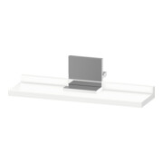 Duravit Étagère Miroir Sivida 45x65x3,6 cm, Blanc Mat, montée, chrome