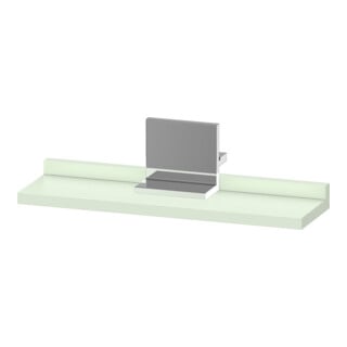 Duravit Étagère miroir Sivida 45x65x3,6 cm, vert mat, montée, chrome