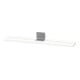Duravit Étagère miroir Sivida 85x65x3,6 cm, blanc mat, montée, chrome-1