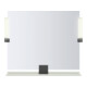 Duravit Étagère miroir Sivida 85x65x3,6 cm, vert mat, montée, blanc