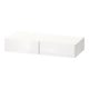 Duravit Étagère tiroir DuraStyle 100x44 cm, 2 tiroirs, blanc œuf/blanc, avec console-1