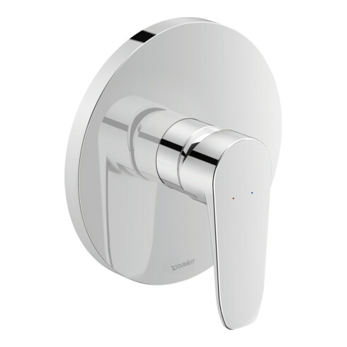 Duravit Fertigmontageset B.1 UP-Brause-Einhebelmischer, rund, chrom