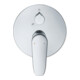 Duravit Fertigmontageset B.1 UP-Wannen-Einhebelmischer, rd, chr, m Umstellventil-1