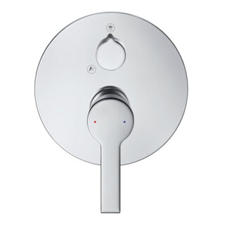 Duravit Fertigmontageset B.2 UP-Brause-Einhebelmischer, m Umstellvent., rd, chrom