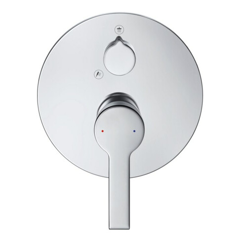 Duravit Fertigmontageset B.2 UP-Brause-Einhebelmischer, m Umstellvent., rd, chrom
