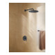 Duravit Fertigmontageset Balcoon UP-Brause-Einhebelmischer, 2 Verbr., rd, sw matt